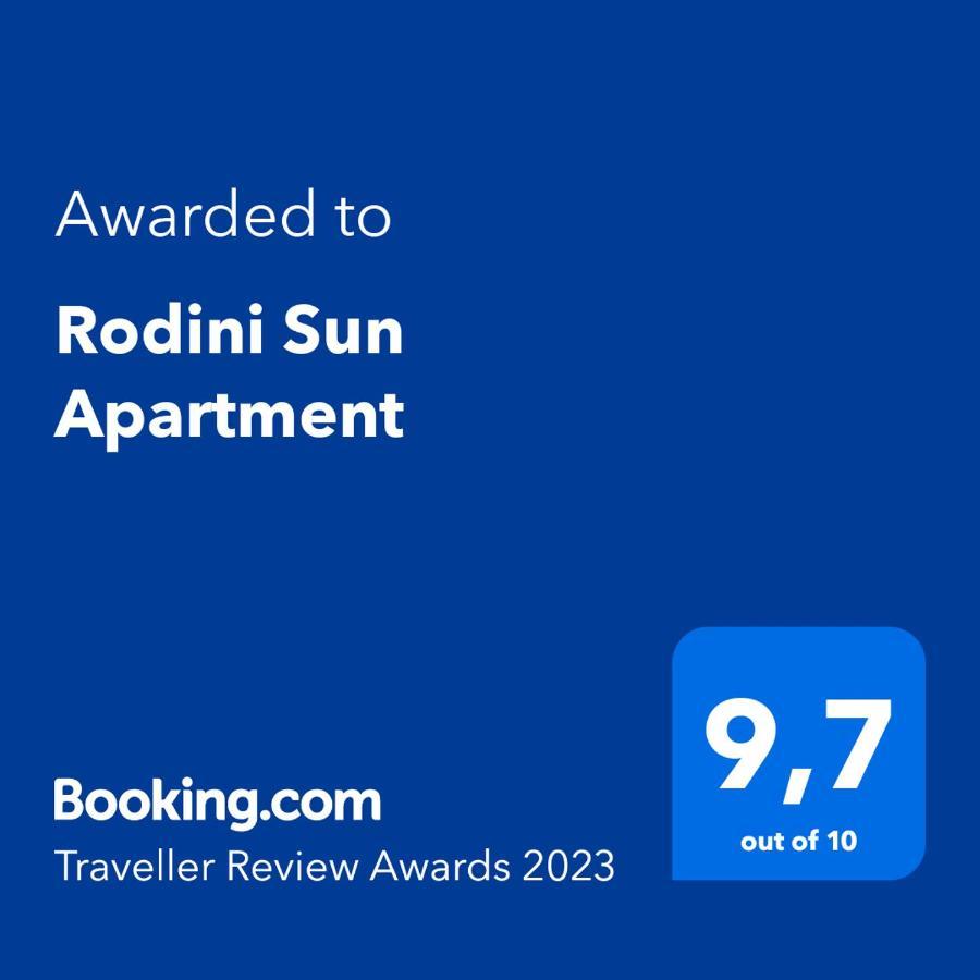 Rodini Sun Apartment Rhodes City Eksteriør bilde